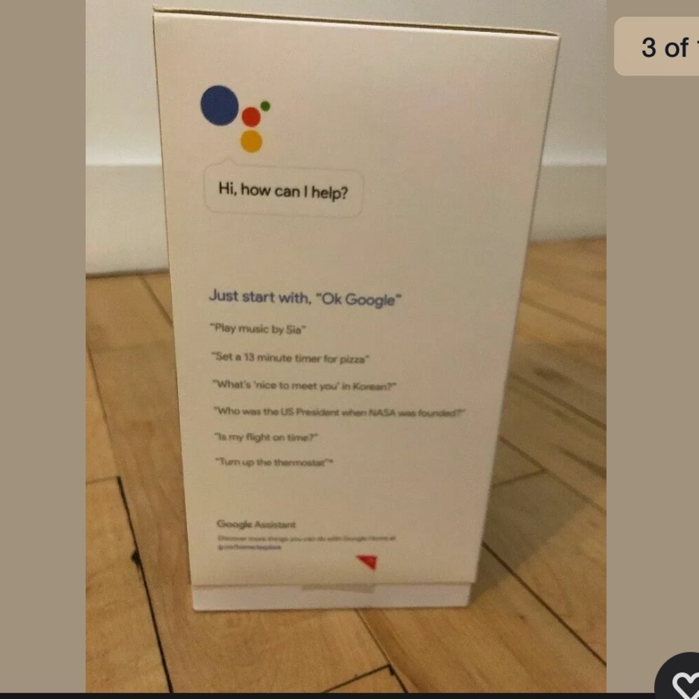 New In Box Google Home - Picture 3 of 10